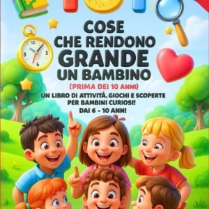 101 COSE CHE RENDONO GRANDE UN BAMBINO: Un libro di attività, giochi e scoperte per bambini curiosi! dai 6 ai 10 anni.