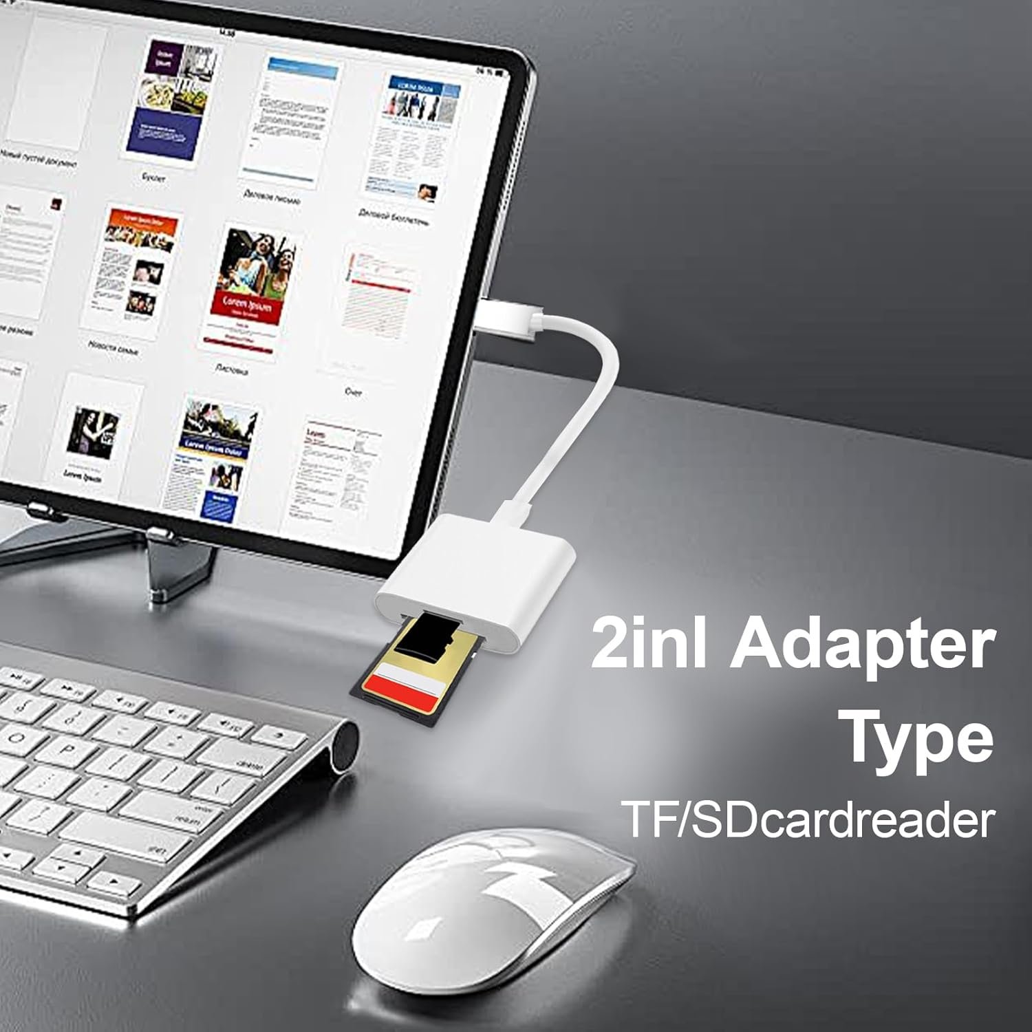 USB C SD Card Reader with Dual Slot - Camera Memory Card Reader - Universal Type C Memory Card Adapter for iPhone 15/16, iPad, MacBook - Image 6