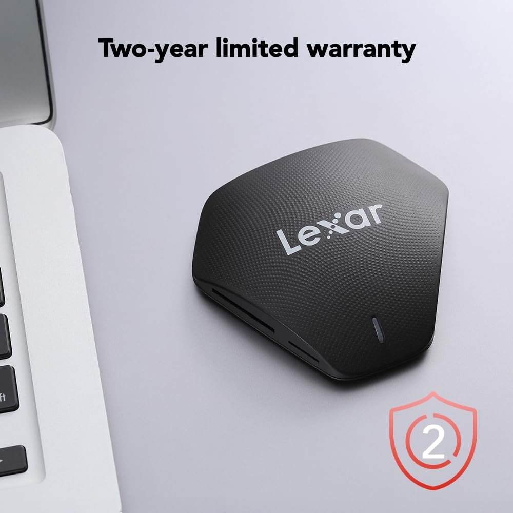 Lexar Professional USB 3.1 3 in 1 Multi-Card Reader (LRW500URBNA) - Image 8