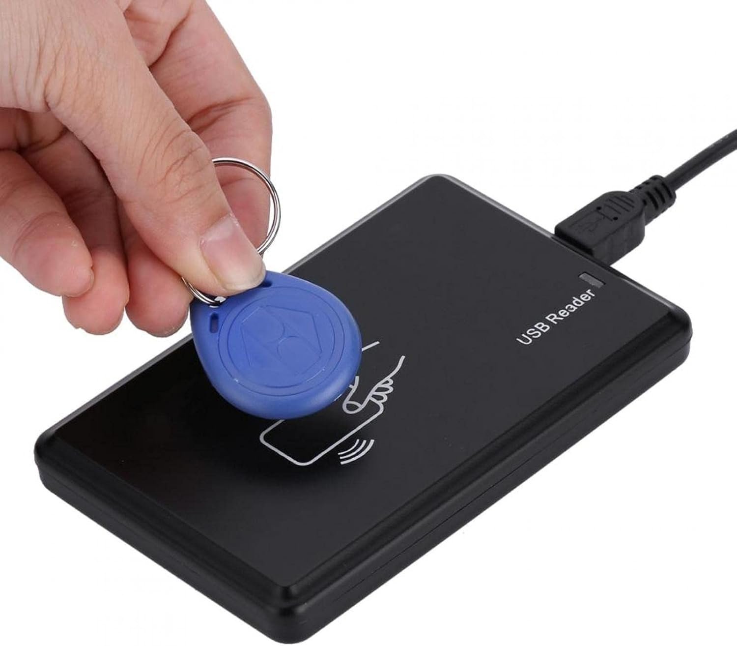 Nikou RFID Card Reader USB ID Card Writer and Copier 125khz USB RFID Card Duplicator with Key Tag 5 Pieces - Image 6