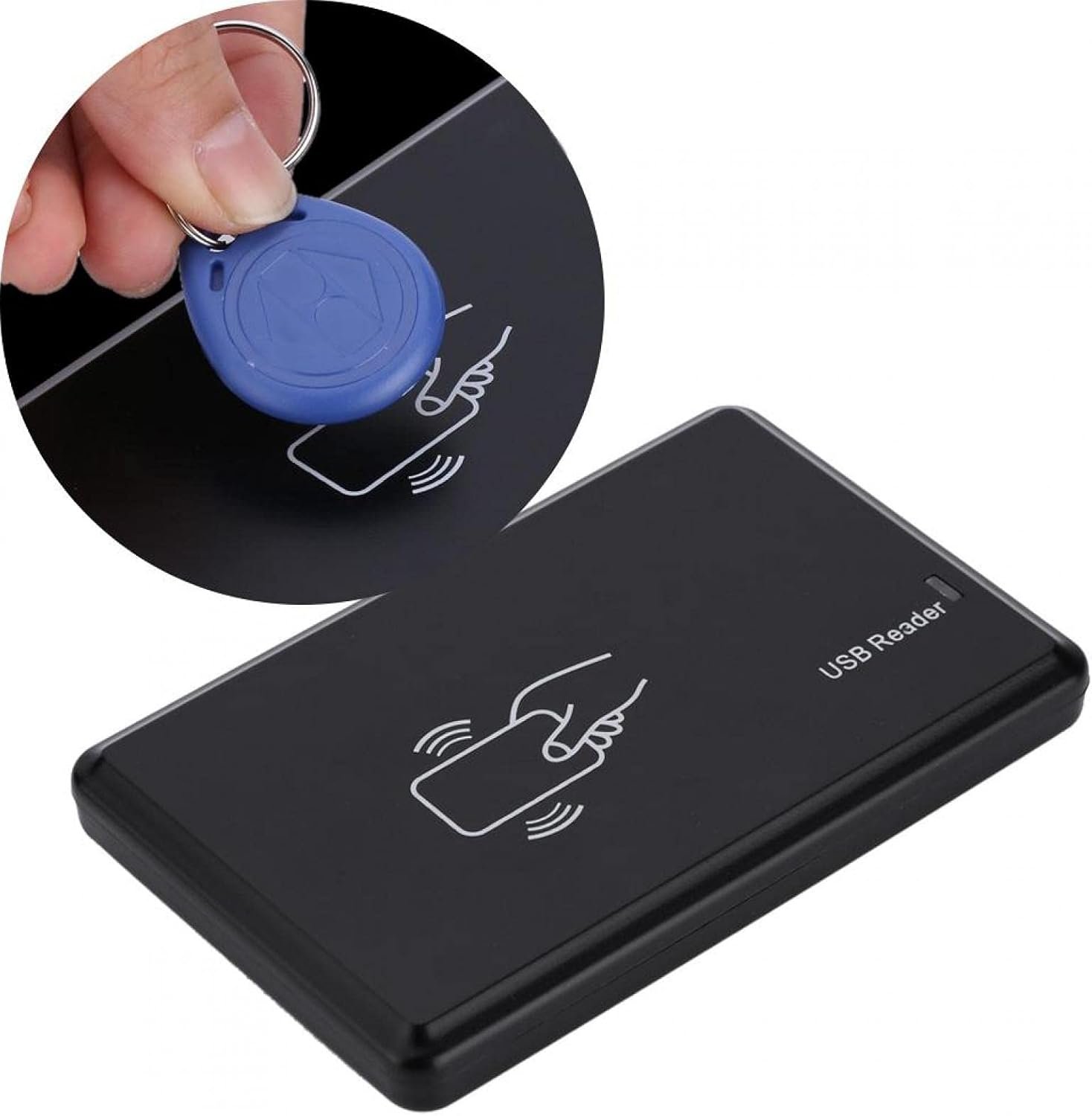 Nikou RFID Card Reader USB ID Card Writer and Copier 125khz USB RFID Card Duplicator with Key Tag 5 Pieces - Image 7