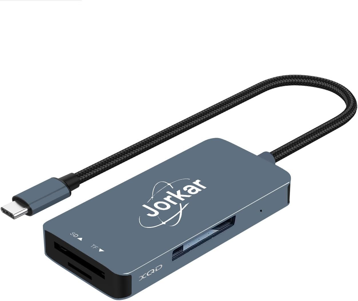 XQD 3 in 1 Card Reader, SD & Micro SD Reader, USB C for XQD Reader, Compatible with Sony Nikon Cameras (Not for CFexpress Cards) - Image 3