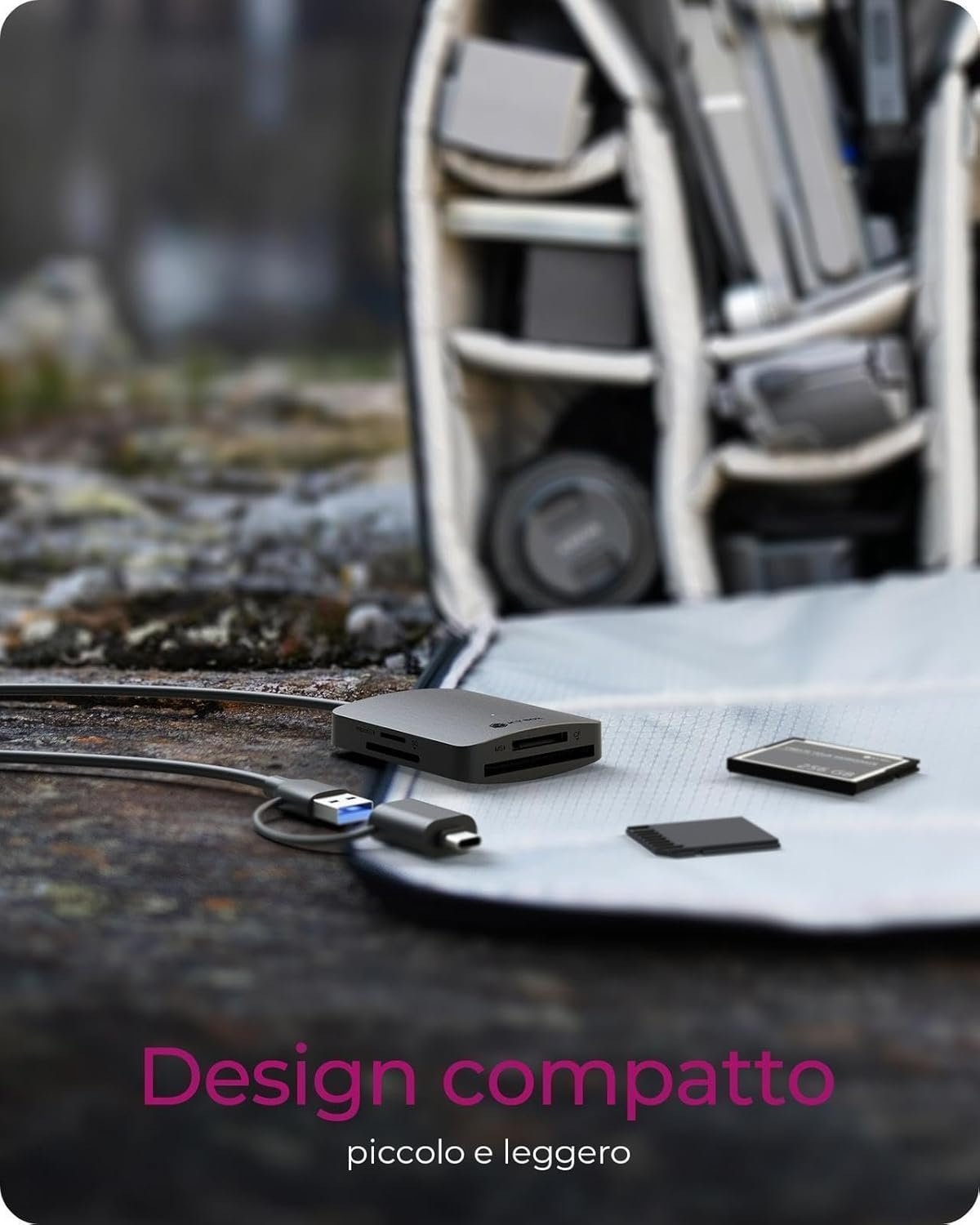 ICY BOX IB-CR302-CU3 USB 3.2 Gen 1 Card Reader - Image 4