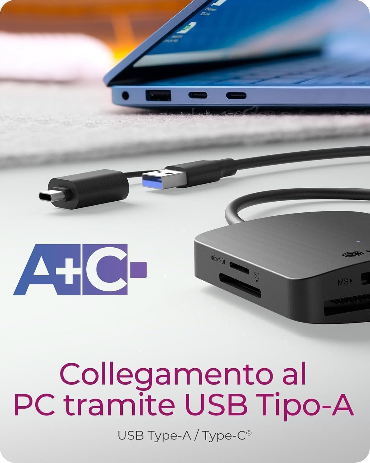 ICY BOX IB-CR302-CU3 USB 3.2 Gen 1 Card Reader - Image 8