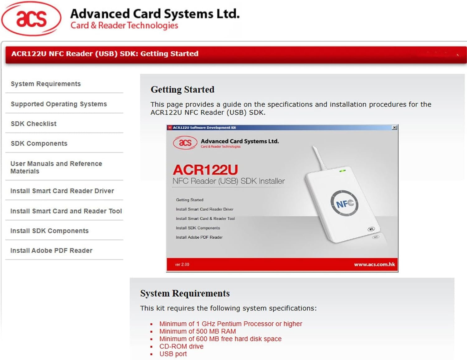 NFC ACR122U /USB Contactless IC Card Reader Writer + SDK + IC Card - Image 5