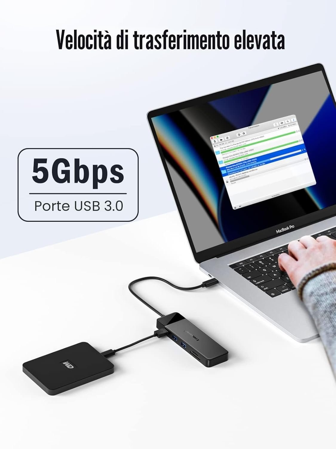 Lemorele USB C Hub Docking Station 3*Display -10 in 1, Dual Monitor with 2 HDMI 4K, VGA, AUDIO, 3 USB 3.0/2.0, PD 100W, SD/TF, Docking Station to MacBook/DELL/Windows/HP/Surface - Image 7