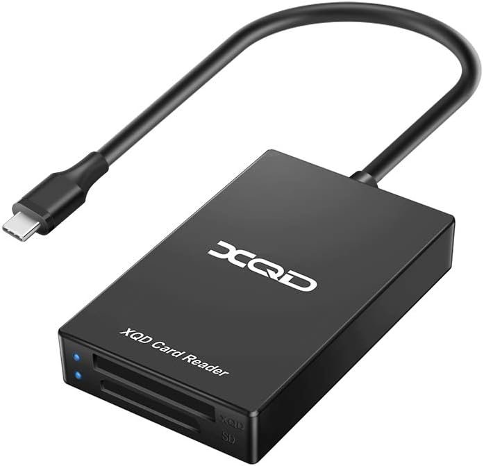 Rocketek XQD SD Card Reader, Type C XQD/SD Card Reader Dual Slot Memory Card Reader Compatible with Sony G/M Series, Lexar USB Mark Card, Sony G Series, SD Card/SDHC Card for Windows/Mac OS - Image 9