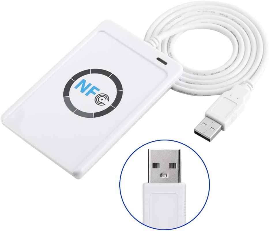 NFC RFID Reader and Writer 13.56 MHz for IC Cards, Reading Distance 50 mm, Includes 5 IC Cards and 424 Kbps Speed - Image 5