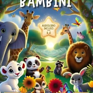 Favole per Bambini 0-3 Anni: 44 Favole della Buonanotte, Storie Fantastiche Illustrate a Colori con Animali Protagonisti in Magiche Avventure. Fiabe Dolci ed Educative per Bimbi fino a 4 anni