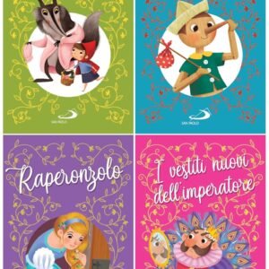 Cappuccetto Rosso-Pinocchio-Raperonzolo-I vestiti nuovi dell'imperatore. Ediz. un colore