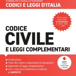 Codice civile e leggi complementari 2026. Nuova ediz.