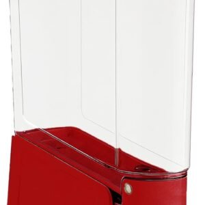 Contenitore ermetico per riso – Design con supporto per cereali di grande capacità, hardware per misurini di precisione, accessorio per farina e cereali a prova di perdite, dispensa e attrezzatura da