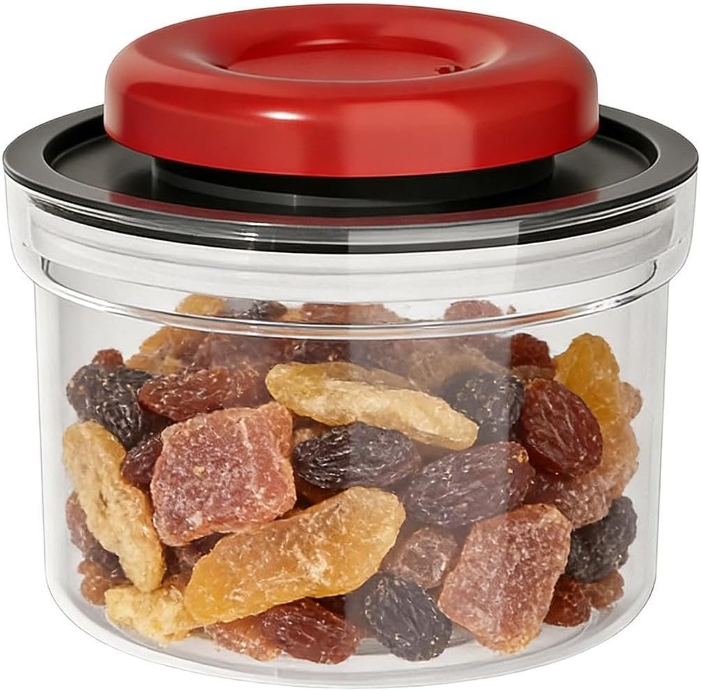 Contenitore per Alimenti Ermetico - Impilabili, Sottovuoto, a Tenuta Stagna, Grandi - Contenitori da Cucina per Dispensa, Armadietto, Cassetto, Frigorifero,per cucina, credenza, piano, frigo, organizz