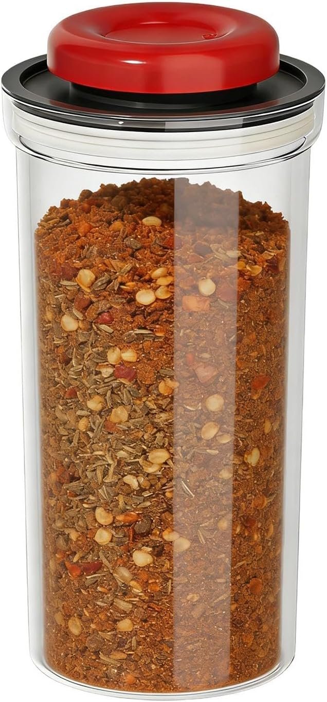 Contenitore per cereali, con coperchio, grande contenitore, ermetico, per la casa, dispensa, armadio, cassetto, frigorifero, organizzazione cereali, farina, zucchero, snack