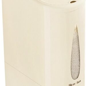 Dispenser per riso, contenitore ermetico per alimenti, secchio per cereali di grande capacità con coperchio, organizer per dispensa da cucina, contenitore per alimenti secchi, riso, cereali, mais di