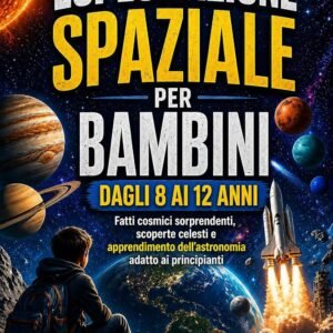 ESPLORAZIONE SPAZIALE PER BAMBINI DAGLI 8 AI 12 ANNI: Fatti cosmici sorprendenti, scoperte celesti e apprendimento dell'astronomia adatto ai principianti