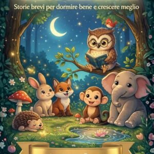 FAVOLE PER BAMBINI 2-5 ANNI: STORIE BREVI PER DORMIRE BENE E CRESCERE MEGLIO