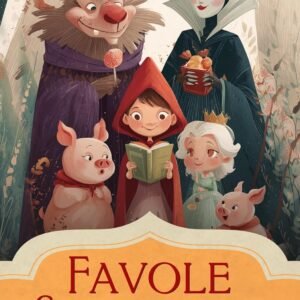 Favole Sbagliate - Libri per Bambini 6-8 Anni: Storie Illustrate di Empatia e Comprensione con Pagine da Colorare