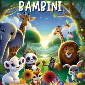 Favole per Bambini 0-3 Anni: 44 Favole della Buonanotte, Storie Fantastiche Illustrate a Colori con Animali Protagonisti in Magiche Avventure. Fiabe Dolci ed Educative per Bimbi fino a 4 anni