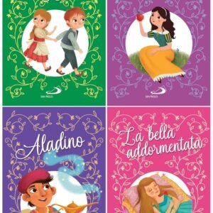 Hansel e Gretel-Biancaneve ei sette nani-Aladino-La bella addormentata nel bosco. Ediz. un colore