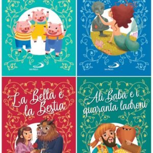 I tre porcellini-La sirenetta-La Bella e la bestia-Alì Babà ei quaranta ladroni