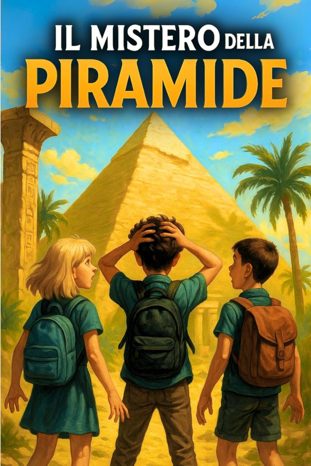IL MISTERO DELLA PIRAMIDE: Un libro d'avventura per ragazzi ambientato in Egitto che insegna il valore del coraggio e dell'amicizia | Lettura consigliata per bambini di 8 - 12 anni