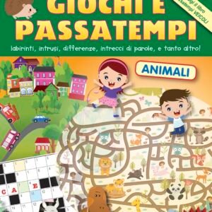 Il grande libro dei giochi e passampi. Labirinti, intrusi, differenze, intrecci di parole e tanto altro!