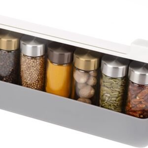 Joseph Joseph CupboardStore Cucina sotto il mobile portaspezie da cucina organizer per spezie grigio