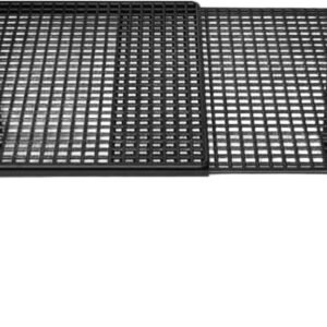 KESOTO Scaffale salvaspazio per cucina, divisori per guardaroba da interni, lunghezza espandibile, divisorio in ferro per riporre piatti, stoviglie, ciotole, nero 27-38 cm