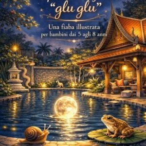La Lumaca, la Rana e la piscina che faceva "glù glù": Una fiaba illustrata per bambini dai 5 agli 8 anni