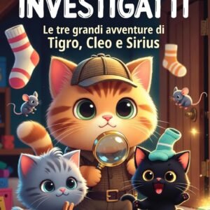 Le tre grandi avventure : Gli Investigatti (mini serie di avventure di Tigro,Cleo e Sirius (gli investigatti) Vol. 1)
