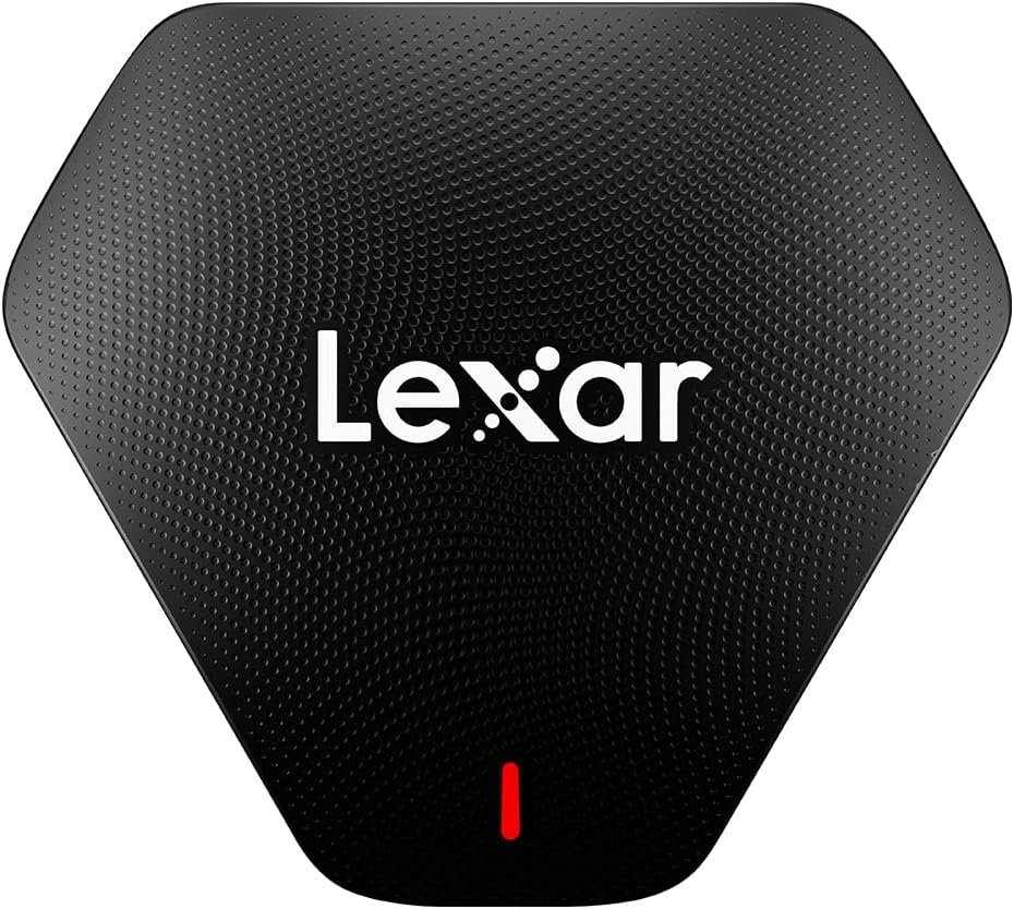 Lexar Professional USB 3.1 3 in 1 Multi-Card Reader (LRW500URBNA) - Image 2
