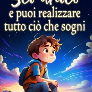 Sei unico e puoi realizzare tutto ciò che sogni: Un libro per bambini sul coraggio, la forza interiore e la fiducia in se stessi