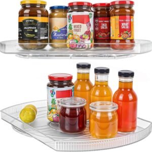 Supporto e organizer girevole per frigorifero Winter Shore – Cucina rettangolare salvaspazio scorrevole e girevole per frigorifero, armadietti, dispensa, piano di lavoro della cucina – 42 x 28 x 3,5 cm