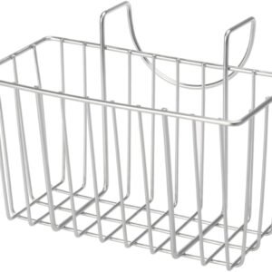 Zerodeko Porta spugna da cucina in acciaio inox 304 con gancio scolapiatti organizer lavello per portasapone portaspazzole salvaspazio per casa e cucina