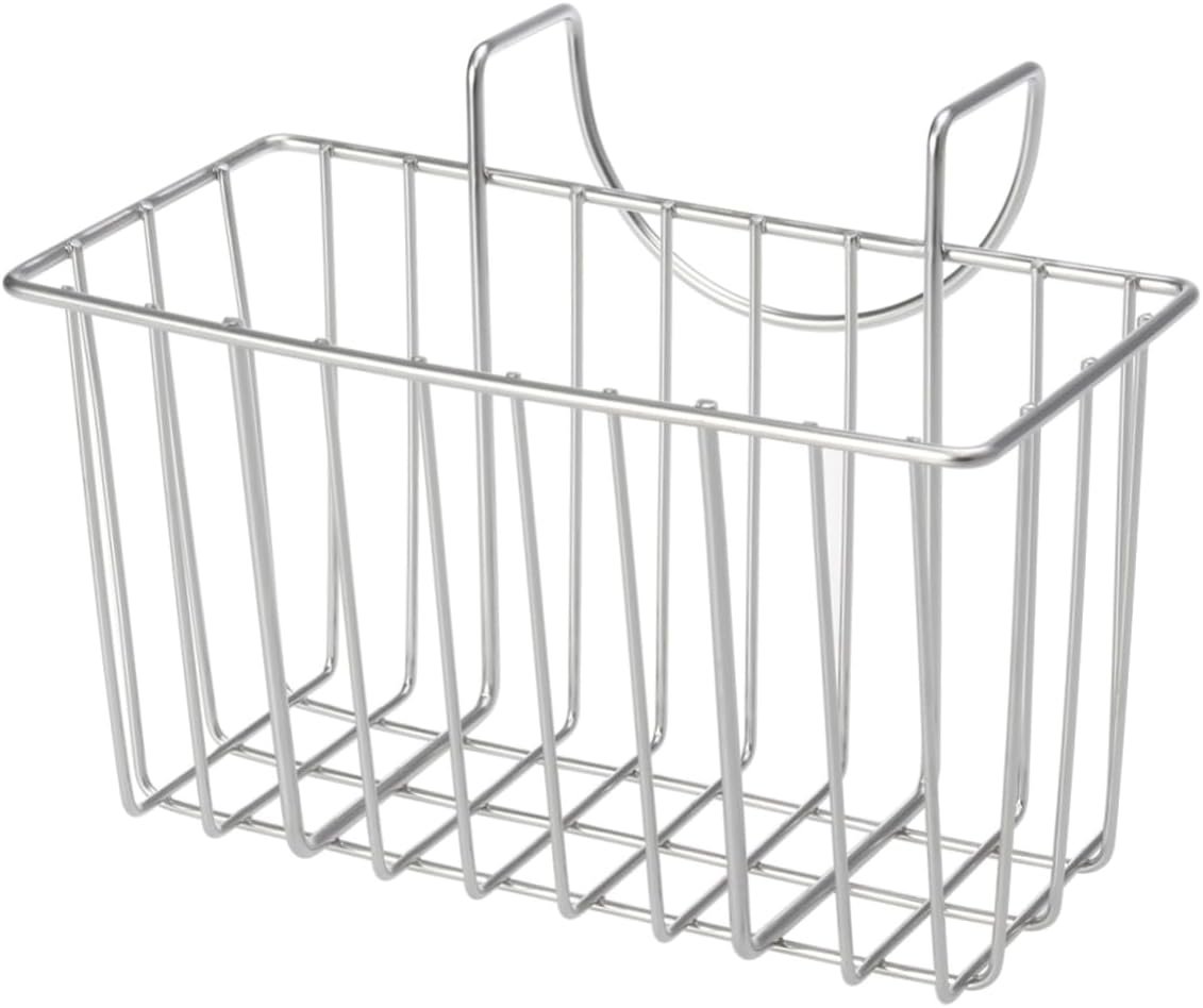 Zerodeko Porta spugna da cucina in acciaio inox 304 con gancio scolapiatti organizer lavello per portasapone portaspazzole salvaspazio per casa e cucina