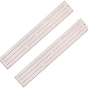 2 tappetini scolapiatti sottili in silicone per lavello, 8 cm di larghezza, per un'asciugatura rapida e salvaspazio, alternativa facile da usare