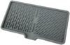 Anti-Scald Dish Drying Mat, Creative Folding Coaster, Multifunctional Portable Dish Drainer for Sink (Grey)