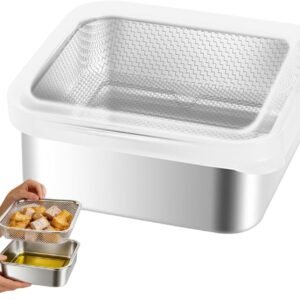 Contenitori Ermetici Alimentari | A Prova Di Perdite E Impilabili,Contenitori Da Cucina Con Coperchi | Per Verdure Snack Patatine Fritte Casa Cucina Scuola Campeggio Picnic Dispensa Frigorifero