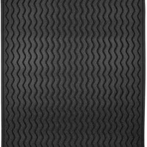 HAISHANG Tappetino scolapiatti in Silicone 40,5 x 30,5 cm, Scolapiatti da Cucina per lavello, Tappetino Antiscivolo Resistente al Calore