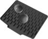Leb - Tappetino scolapiatti da cucina, antiscivolo, resistente al calore, in silicone, curvo, per piano di lavoro della cucina, come sottopentola per lavello, piano di lavoro, frigorifero, cassetto