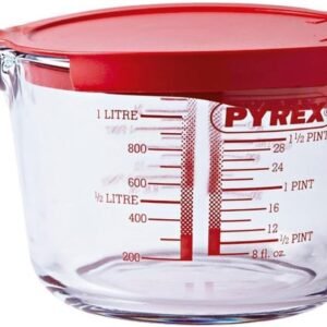 PYREX 7082 Pyrex misura graduata, vetro, trasparente, 21 x 16 x 11 cm