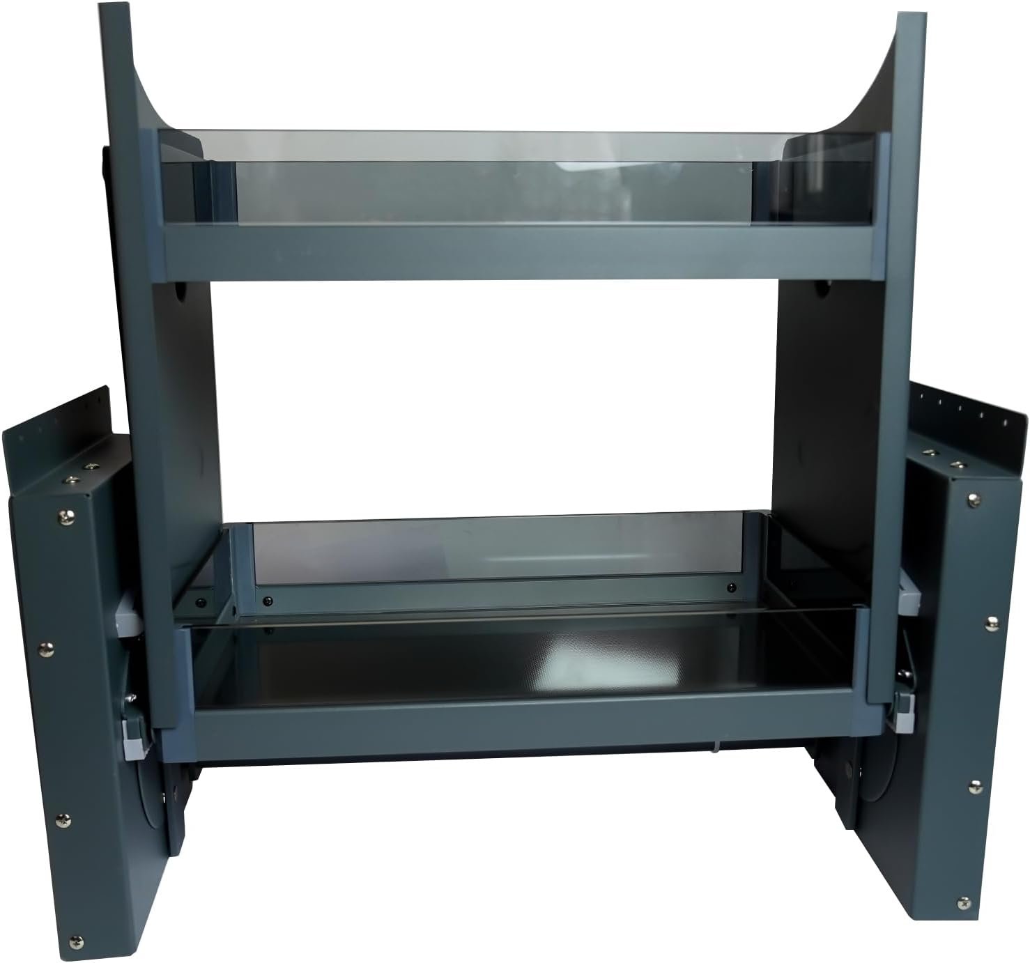 Scaffale Estraibile per portaspezie, Organizer per armadietto da Cucina Superiore, scaffale Estraibile per armadietto a Muro per Cucina Superiore (Armadio da 24 Pollici)