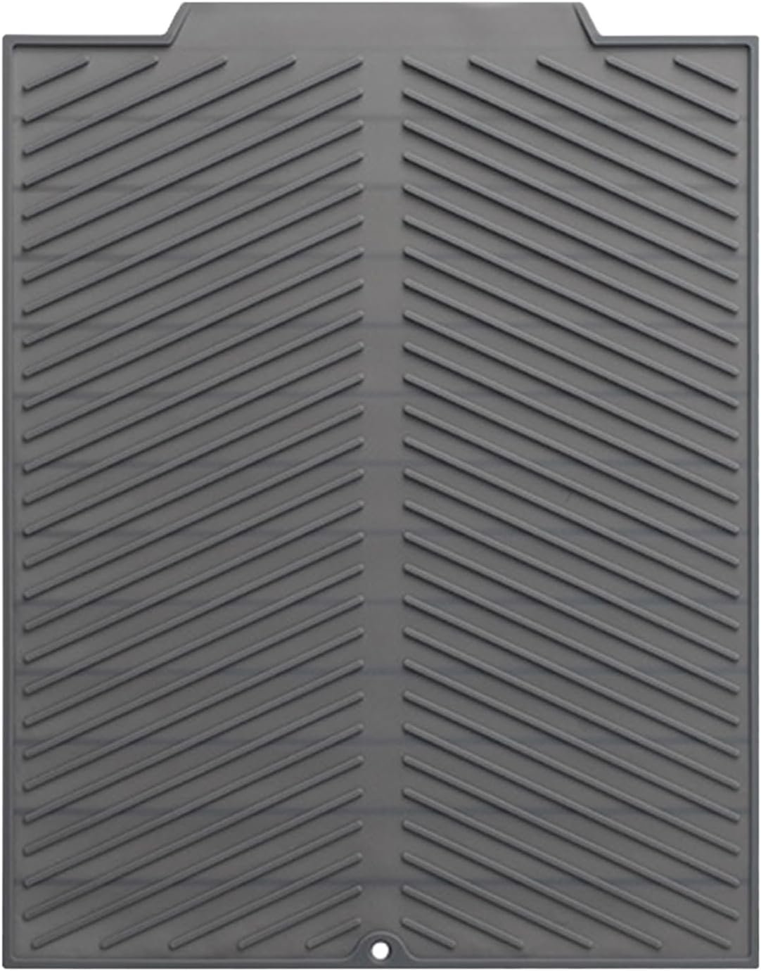 Tappetino scolapiatti in silicone - Tappetino scolapiatti grande, resistente al calore, arrotolabile - Tappetini per posate
