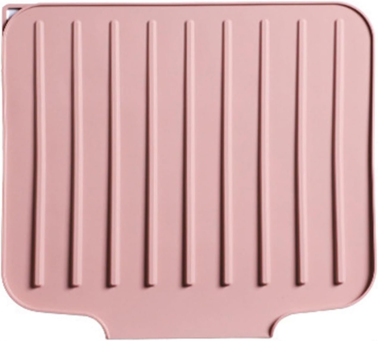 Tappetino scolapiatti pieghevole flessibile in silicone, resistente al calore, protezione per bancone della cucina, salvaspazio, tappetino scolapiatti pieghevole