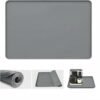 Tappetino sotto macchina da caffè in silicone 50 x 40 cm con bordi Tappetino base multifunzionale Tappetino da bar antiaderente resistente al calore per tappetino scolapiatti da bancone