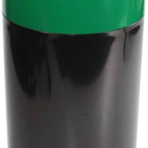 Tightpac America, Inc. Tightvac-3 a 12 Oz Contenitore sigillato sottovuoto, tappo verde e corpo nero, 1,3 litri/1,1 quart