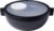 Mepal Base Vita Bento Lunch Box, Vaschette Estraibili, Vassoio E Vassoio Per Condimenti, Bento Box, Lunch Box Per Insalata, 1500 ml, Nero Nordico