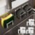 3 Pcs Kitchen Sink Sponge Holder Stainless Steel Strong Adhesive Bathroom Organizer for Scrubber Soap Brush