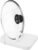 APOMOONS – Portapentole Salvaspazio, Pentole da Cucina, Mestoli da Appoggio, Portaposate da Cucina, Adatto per Coperchi 16-34 cm, ABS, Bianco